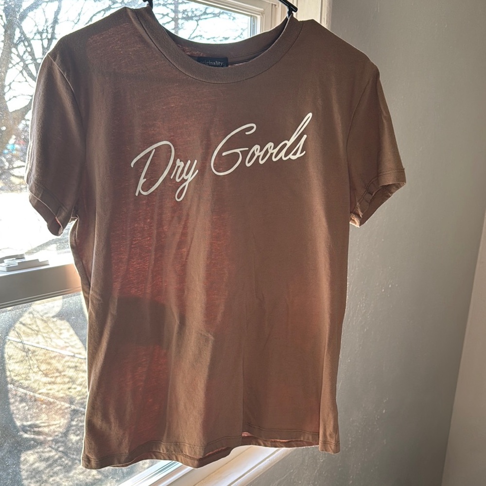 Urban Outfitters Brown 'Dry Goods' T-Shirt